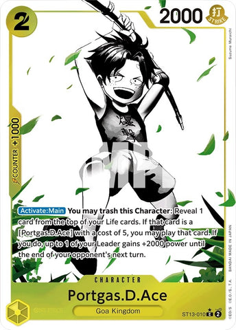 Image for Portgas.D.Ace (010) (Parallel) (ST13-010) - One Piece Card Game