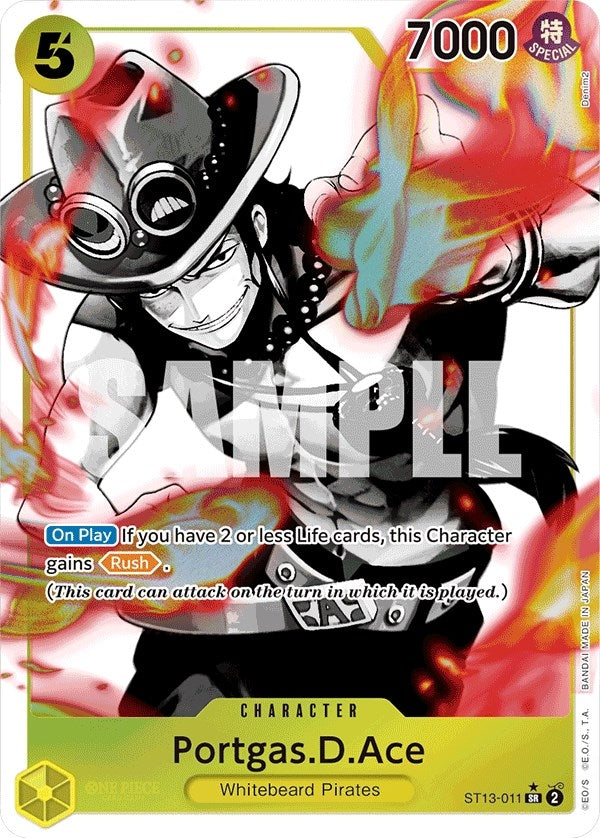 Image for Portgas.D.Ace (011) (Parallel) (ST13-011) - One Piece Card Game