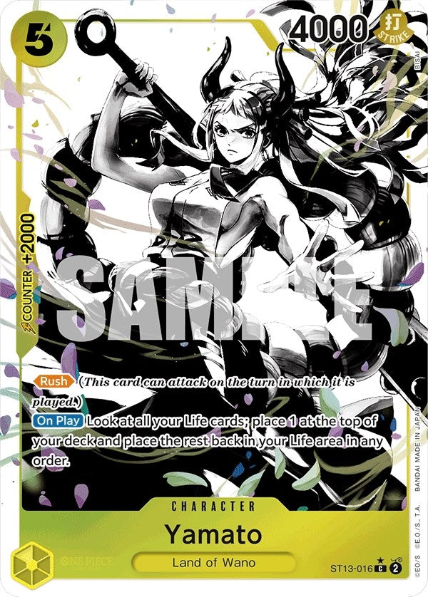 Image for Yamato (Parallel) (ST13-016) - One Piece Card Game