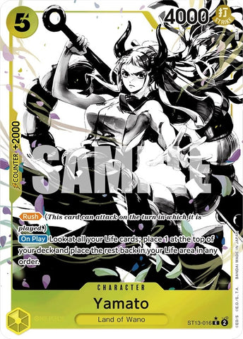 Image for Yamato (Parallel) (ST13-016) - One Piece Card Game