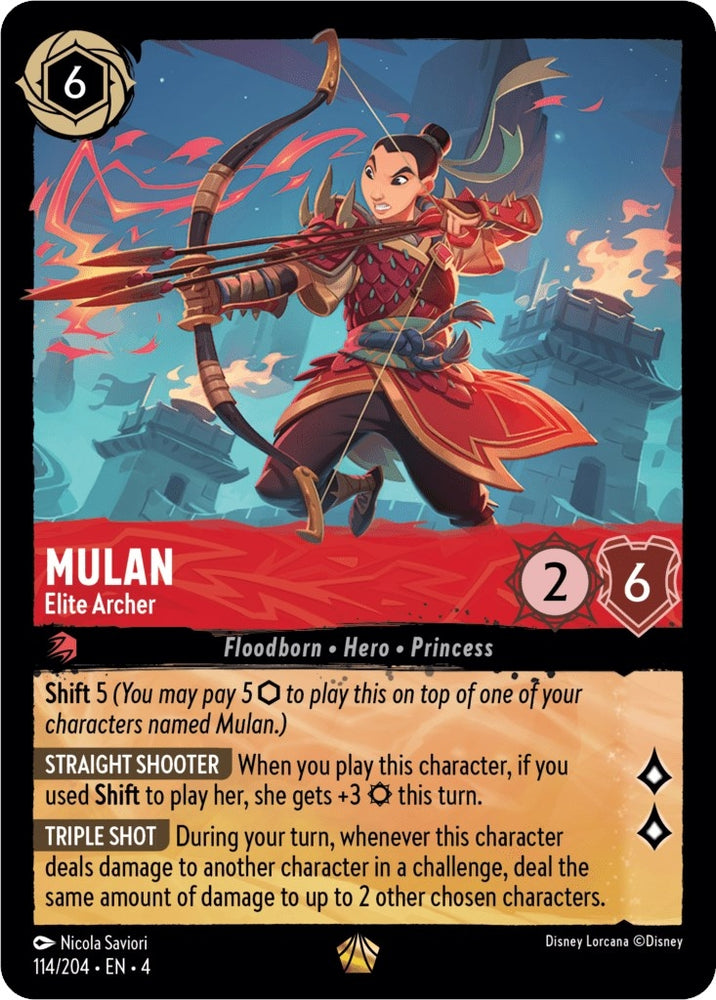 Image for Mulan - Elite Archer (114/204) [Ursula's Return]