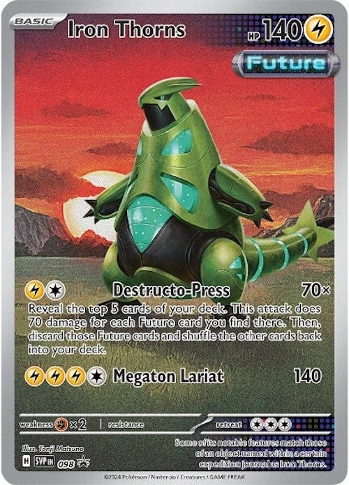 Image for Iron Thorns - 098 (098) [SV: Scarlet & Violet Promo Cards]