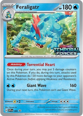 Image for Feraligatr - 089 (Prerelease) (089) [SV: Scarlet & Violet Promo Cards]