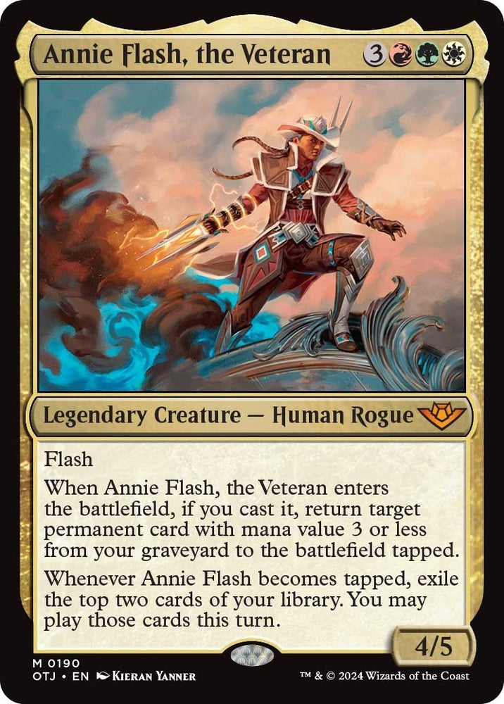 Image for Annie Flash, the Veteran (190) [Outlaws of Thunder Junction]