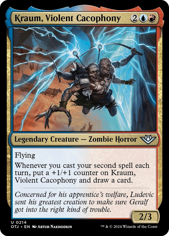 Image for Kraum, Violent Cacophony (214) [Outlaws of Thunder Junction]