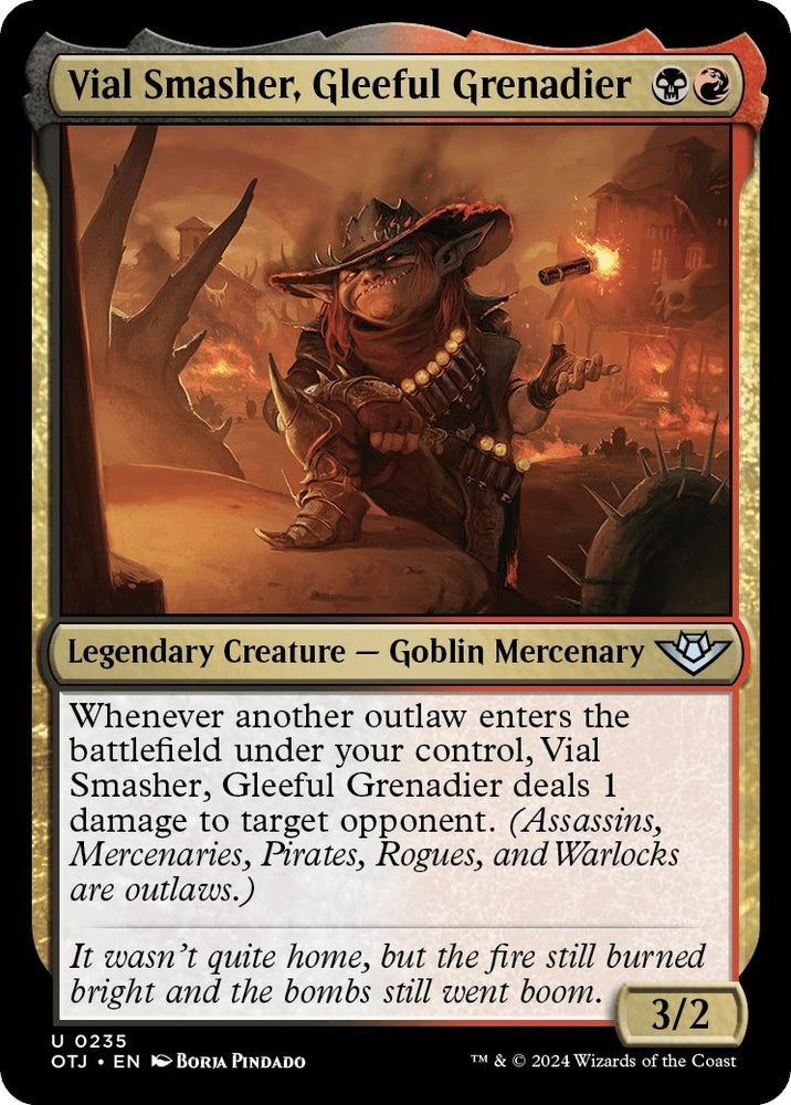 Image for Vial Smasher, Gleeful Grenadier (235) [Outlaws of Thunder Junction]