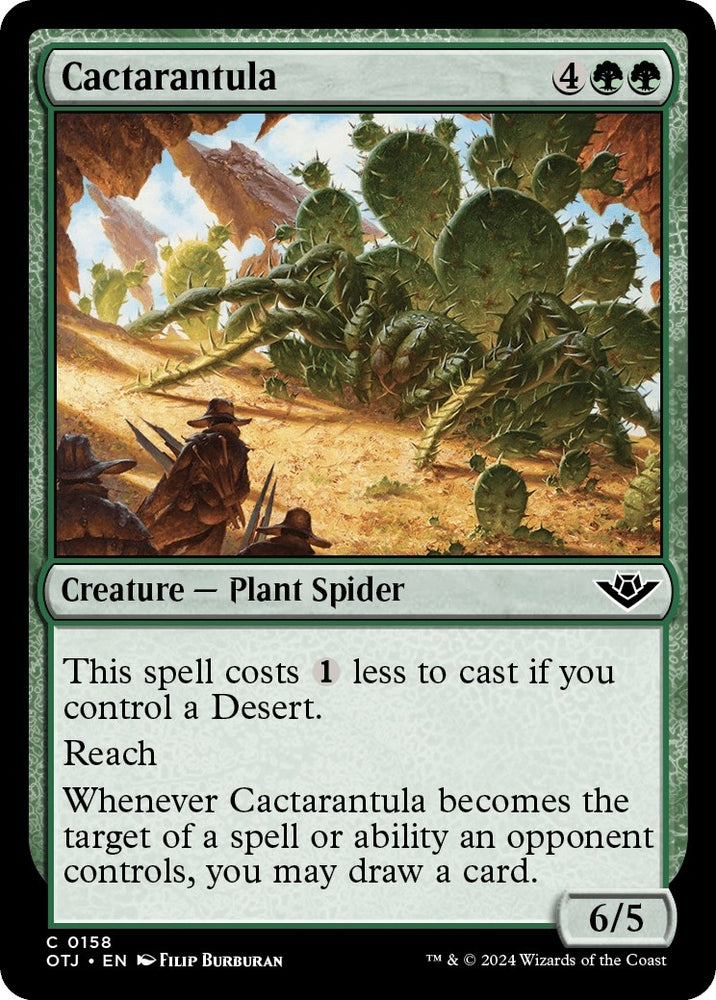 Image for Cactarantula (158) [Outlaws of Thunder Junction]