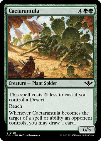 Image for Cactarantula (158) [Outlaws of Thunder Junction]