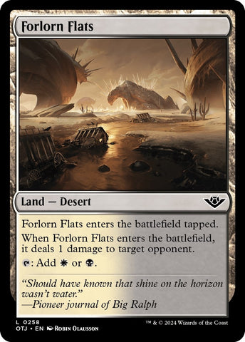 Image for Forlorn Flats (258) [Outlaws of Thunder Junction]