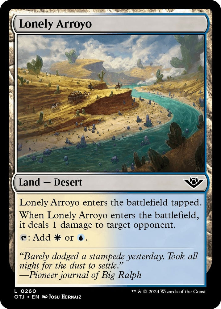 Image for Lonely Arroyo (260) [Outlaws of Thunder Junction]