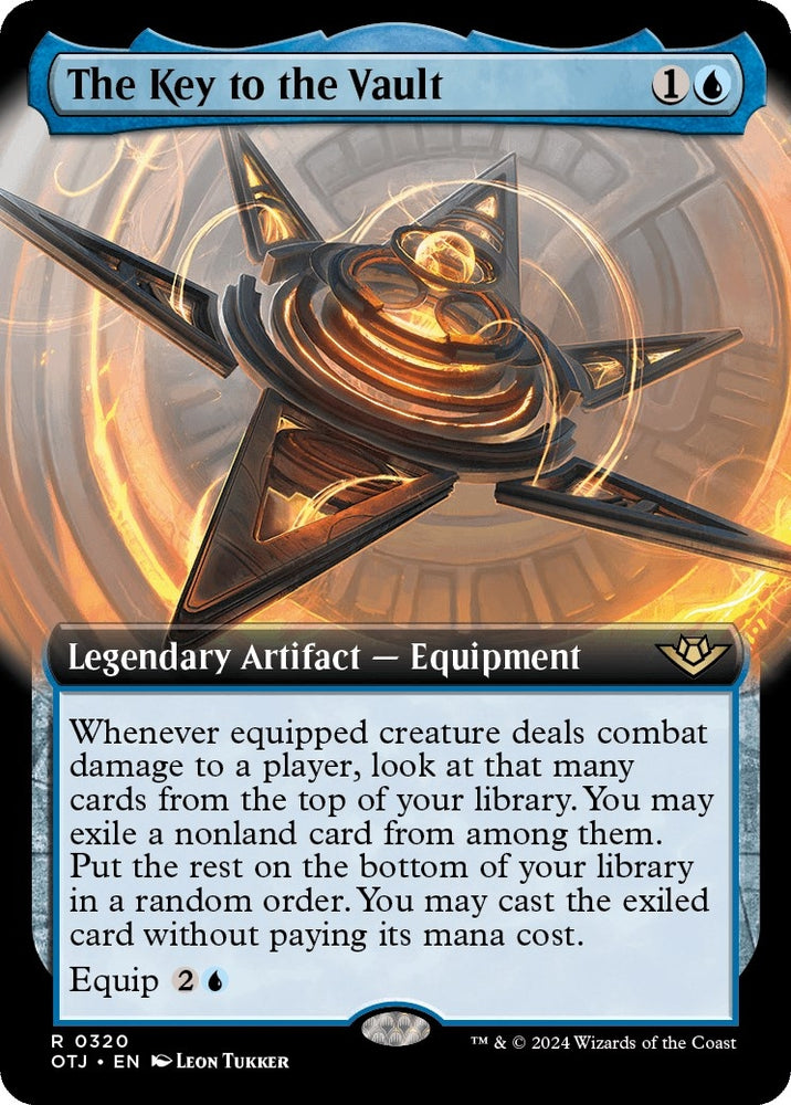Image for The Key to the Vault (Extended Art) (320) [Outlaws of Thunder Junction]