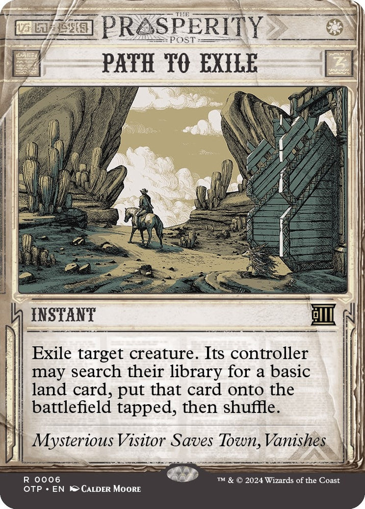 Image for Path to Exile (6) [Outlaws of Thunder Junction: Breaking News]