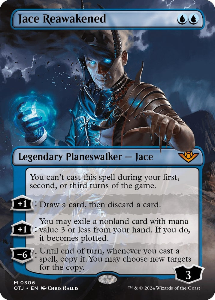 Image for Jace Reawakened (Borderless) (306) [Outlaws of Thunder Junction]