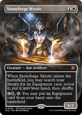 Image for Stoneforge Mystic (Borderless) (29) - Magic: The Gathering