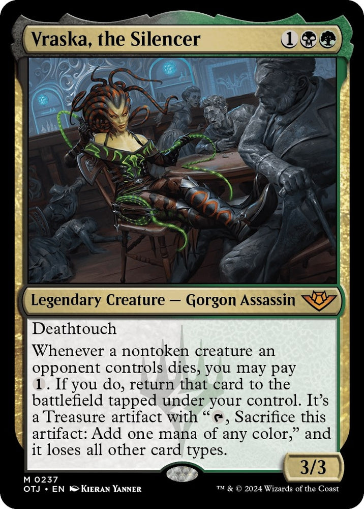 Image for Vraska, the Silencer (237) [Outlaws of Thunder Junction]