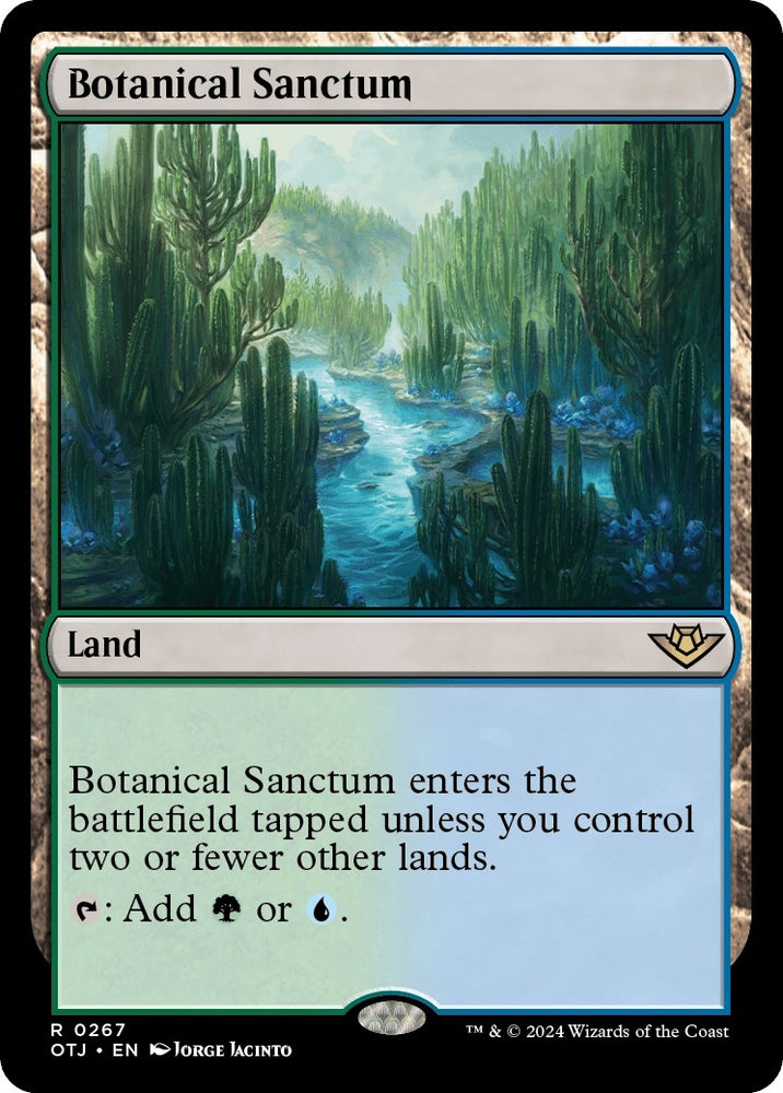 Image for Botanical Sanctum (267) [Outlaws of Thunder Junction]