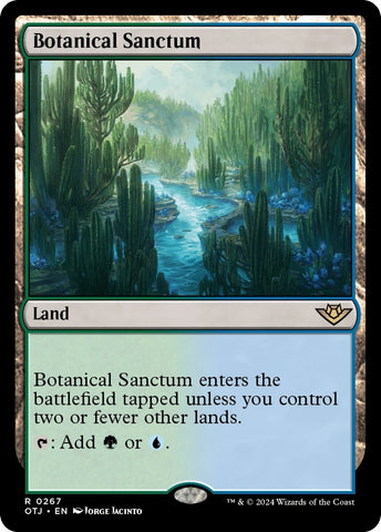 Image for Botanical Sanctum (267) [Outlaws of Thunder Junction]