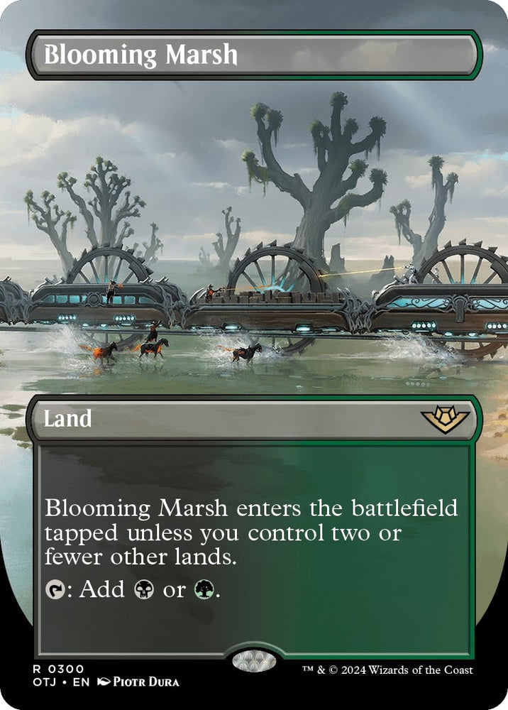 Image for Blooming Marsh (Borderless) (300) [Outlaws of Thunder Junction]