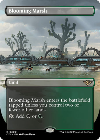 Image for Blooming Marsh (Borderless) (300) [Outlaws of Thunder Junction]