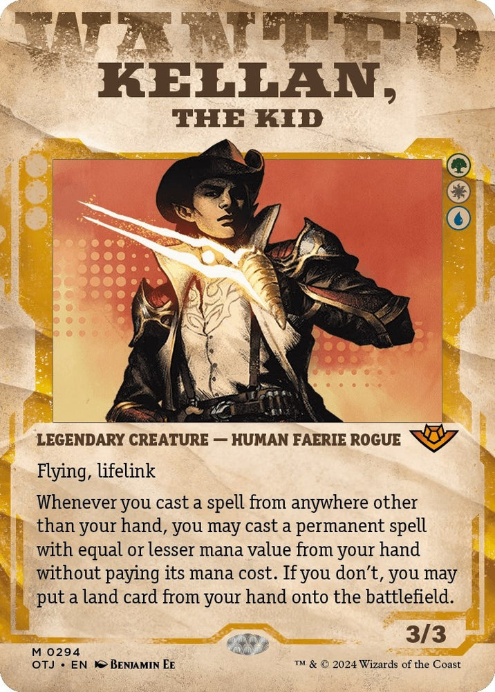 Image for Kellan, the Kid (Showcase) (294) [Outlaws of Thunder Junction]