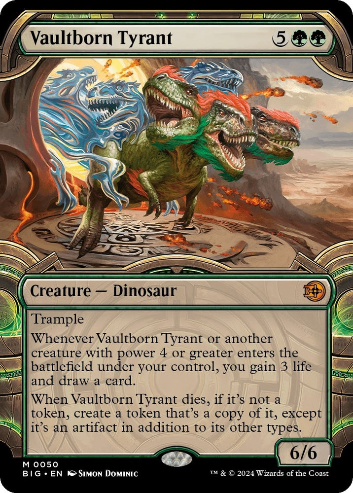 Image for Vaultborn Tyrant (Showcase) (50) [Outlaws of Thunder Junction: The Big Score]