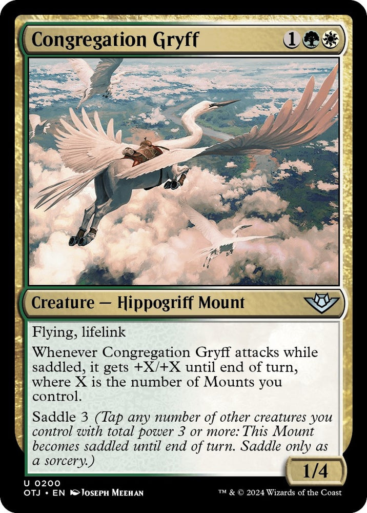 Image for Congregation Gryff (200) [Outlaws of Thunder Junction]