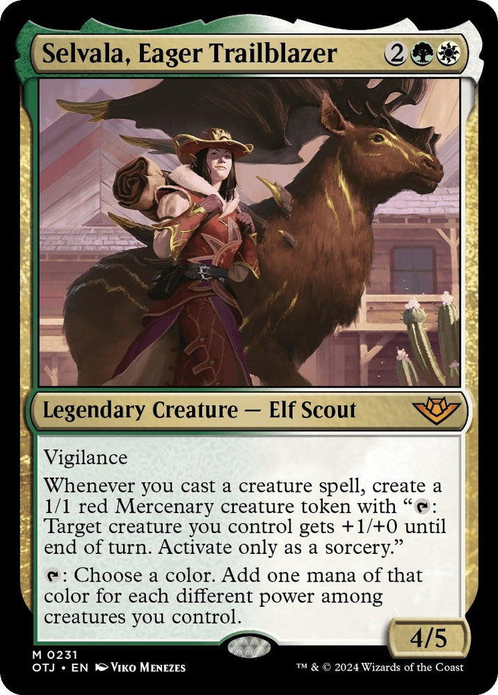 Image for Selvala, Eager Trailblazer (231) [Outlaws of Thunder Junction]