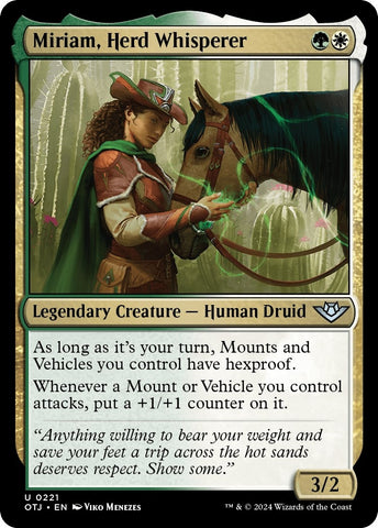 Image for Miriam, Herd Whisperer (221) [Outlaws of Thunder Junction]