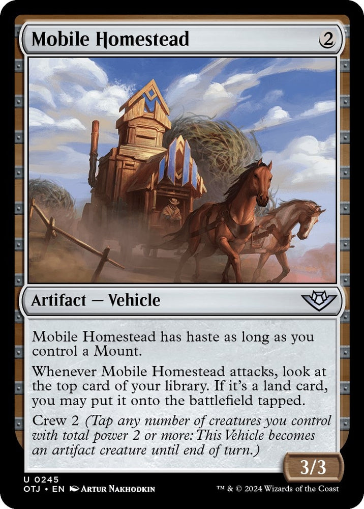 Image for Mobile Homestead (245) [Outlaws of Thunder Junction]