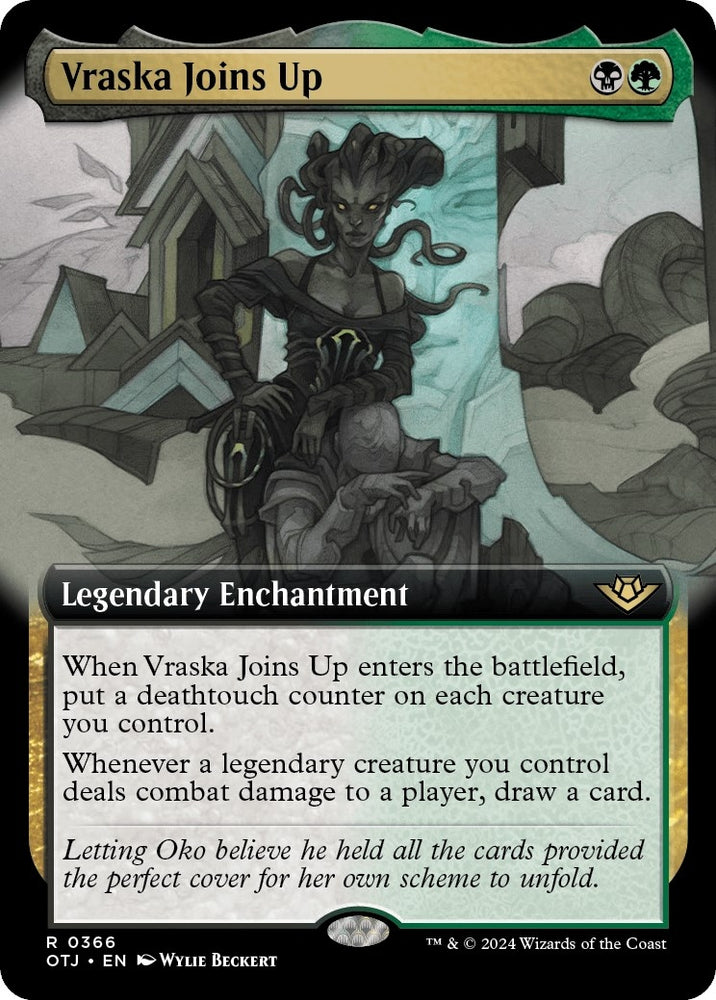 Image for Vraska Joins Up (Extended Art) (366) [Outlaws of Thunder Junction]