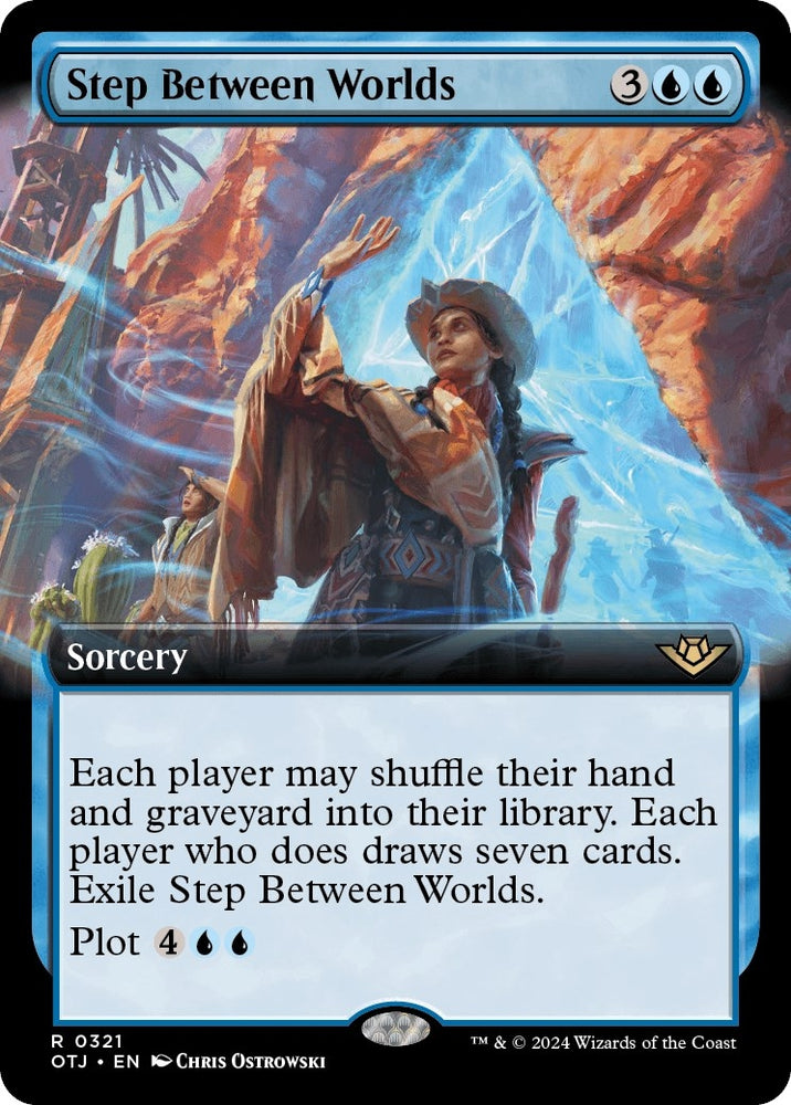 Image for Step Between Worlds (Extended Art) (321) [Outlaws of Thunder Junction]