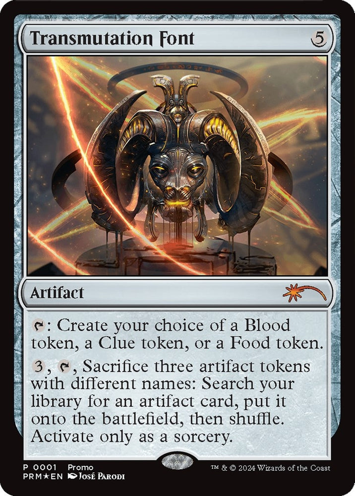 Image for Transmutation Font (1) - Magic: The Gathering