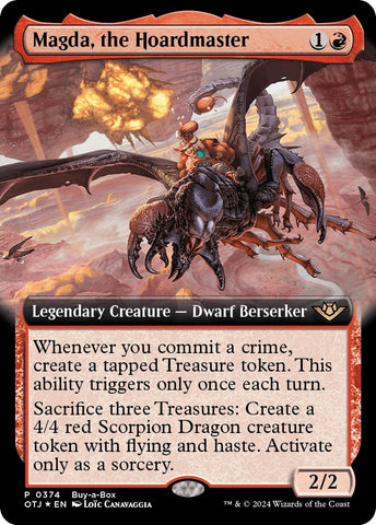 Image for Magda, the Hoardmaster (Extended Art) (374) [Buy-A-Box Promos]