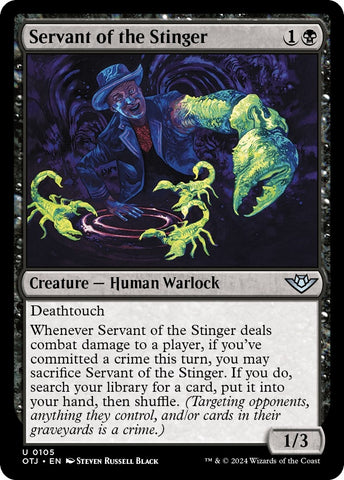 Image for Servant of the Stinger (105) [Outlaws of Thunder Junction]