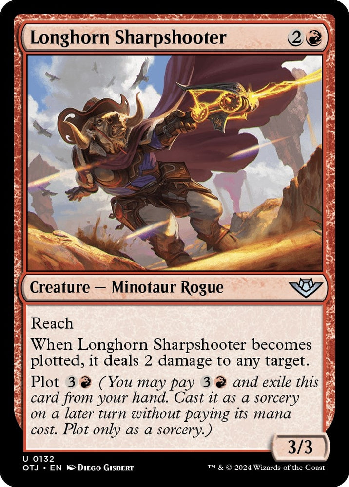 Image for Longhorn Sharpshooter (132) [Outlaws of Thunder Junction]