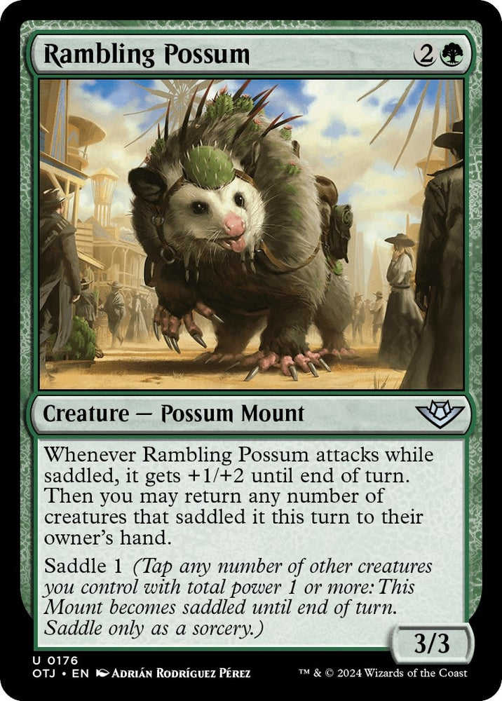 Image for Rambling Possum (176) [Outlaws of Thunder Junction]