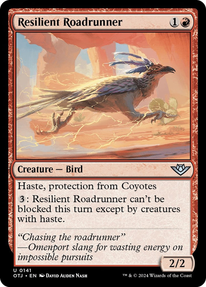 Image for Resilient Roadrunner (141) [Outlaws of Thunder Junction]