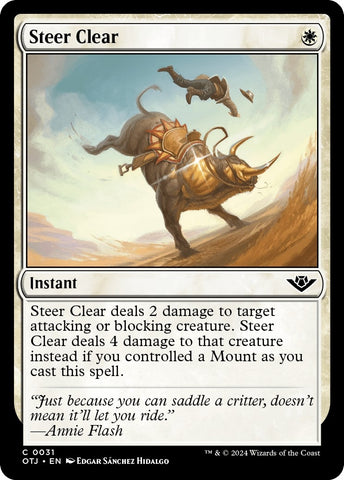 Image for Steer Clear (31) [Outlaws of Thunder Junction]