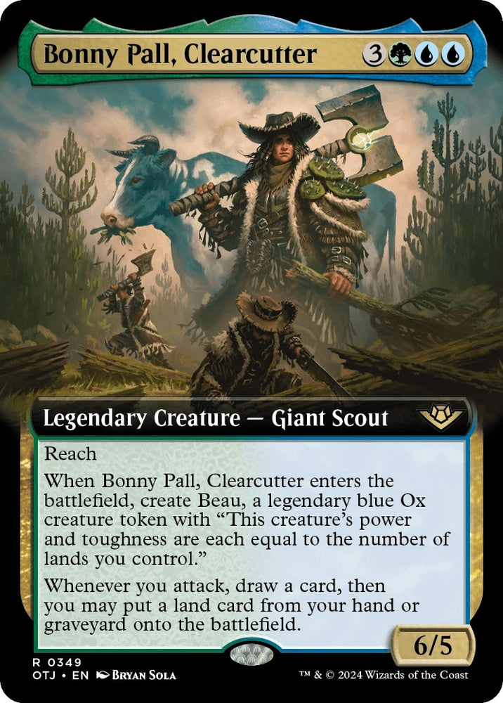 Image for Bonny Pall, Clearcutter (Extended Art) (349) [Outlaws of Thunder Junction]