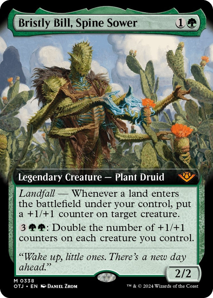 Image for Bristly Bill, Spine Sower (Extended Art) (338) [Outlaws of Thunder Junction]