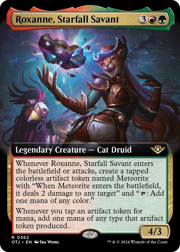 Image for Roxanne, Starfall Savant (Extended Art) (362) [Outlaws of Thunder Junction]