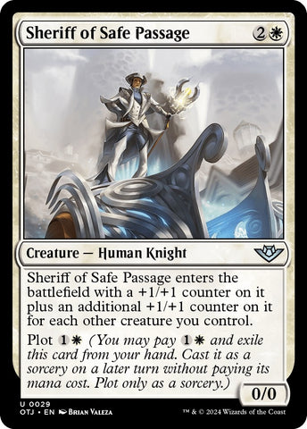 Image for Sheriff of Safe Passage (29) [Outlaws of Thunder Junction]