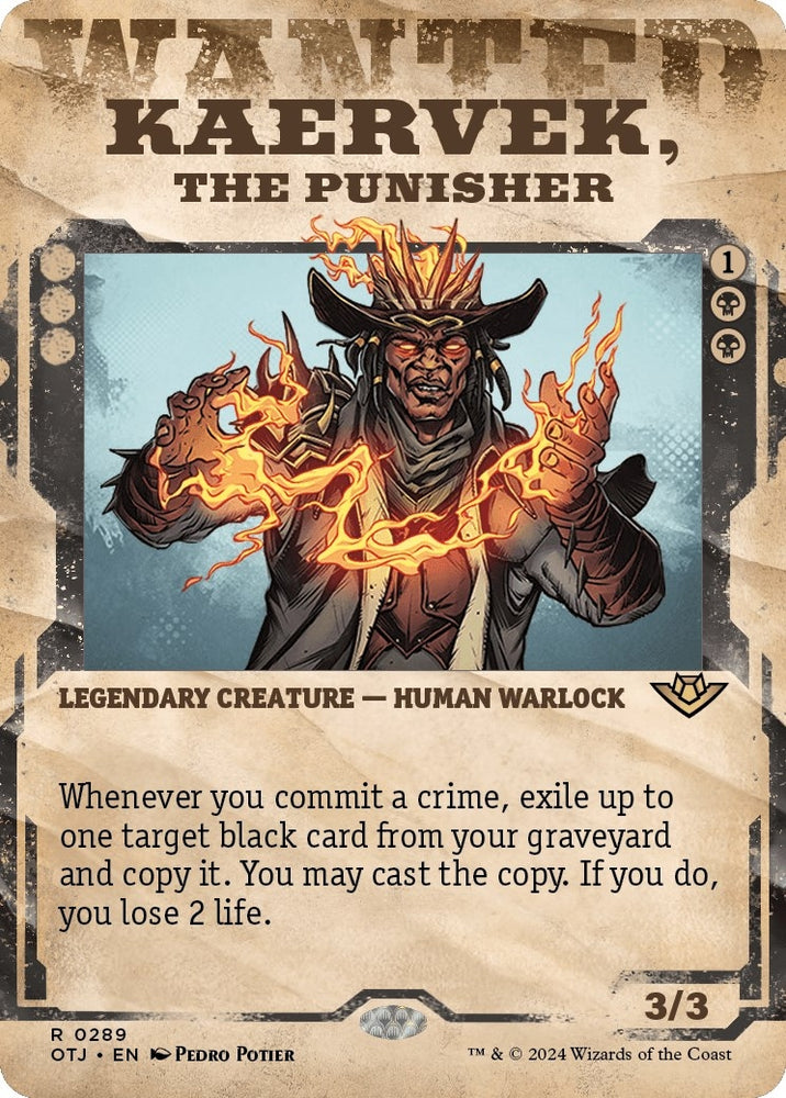 Image for Kaervek, the Punisher (Showcase) (289) [Outlaws of Thunder Junction]