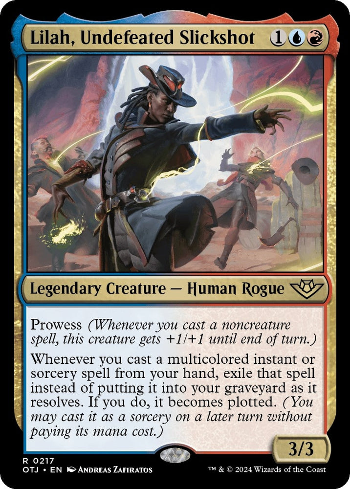 Image for Lilah, Undefeated Slickshot (217) [Outlaws of Thunder Junction]