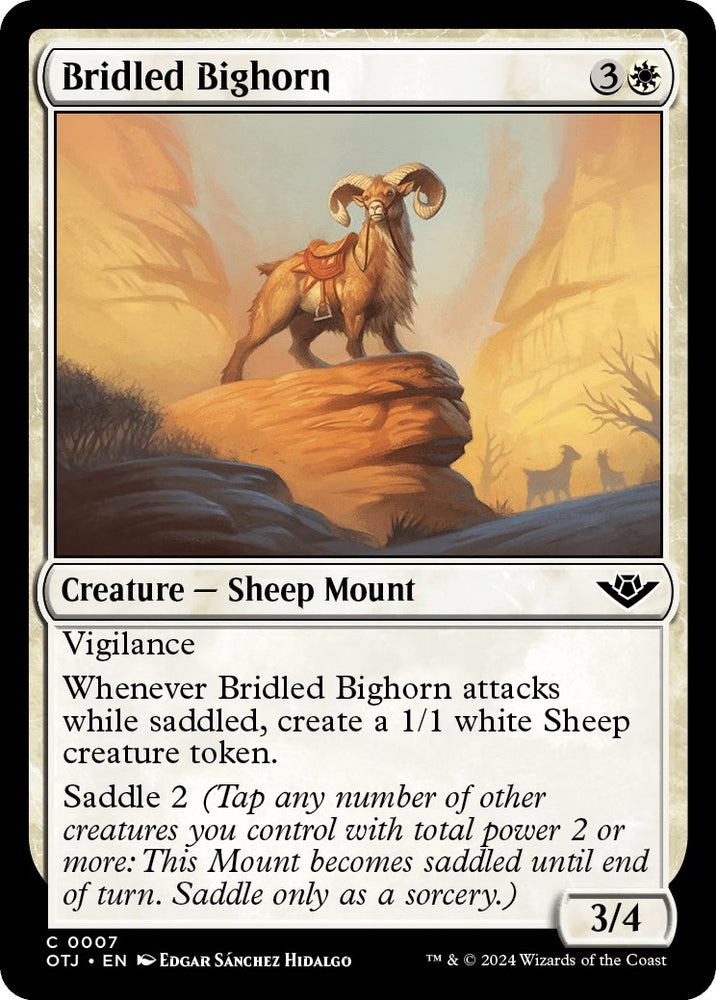 Image for Bridled Bighorn (7) [Outlaws of Thunder Junction]