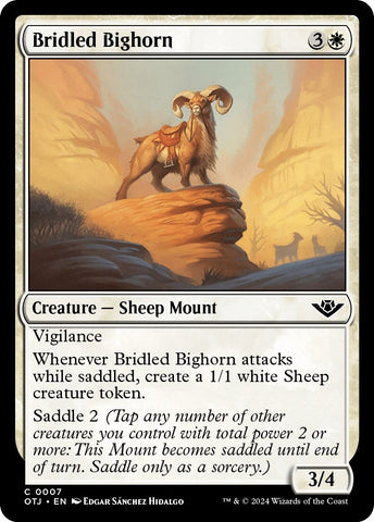 Image for Bridled Bighorn (7) [Outlaws of Thunder Junction]