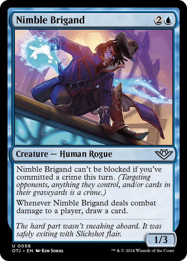 Image for Nimble Brigand (58) [Outlaws of Thunder Junction]