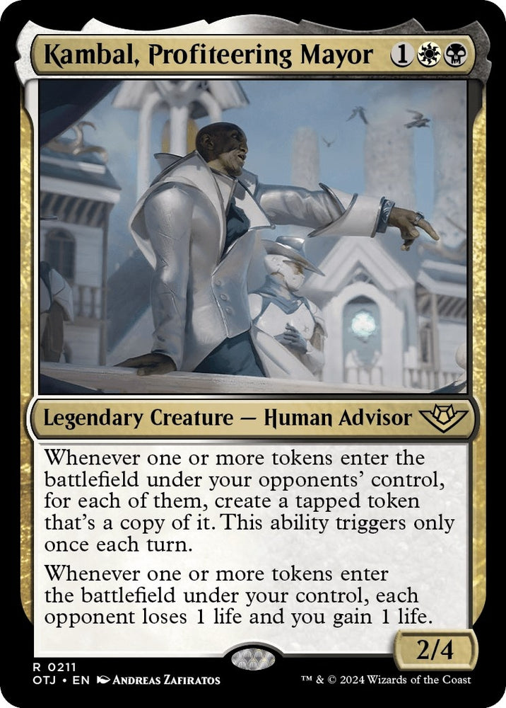 Image for Kambal, Profiteering Mayor (211) [Outlaws of Thunder Junction]