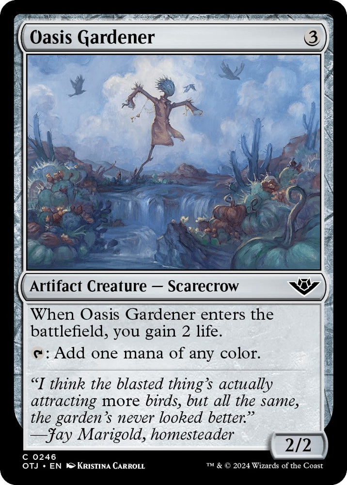 Image for Oasis Gardener (246) [Outlaws of Thunder Junction]