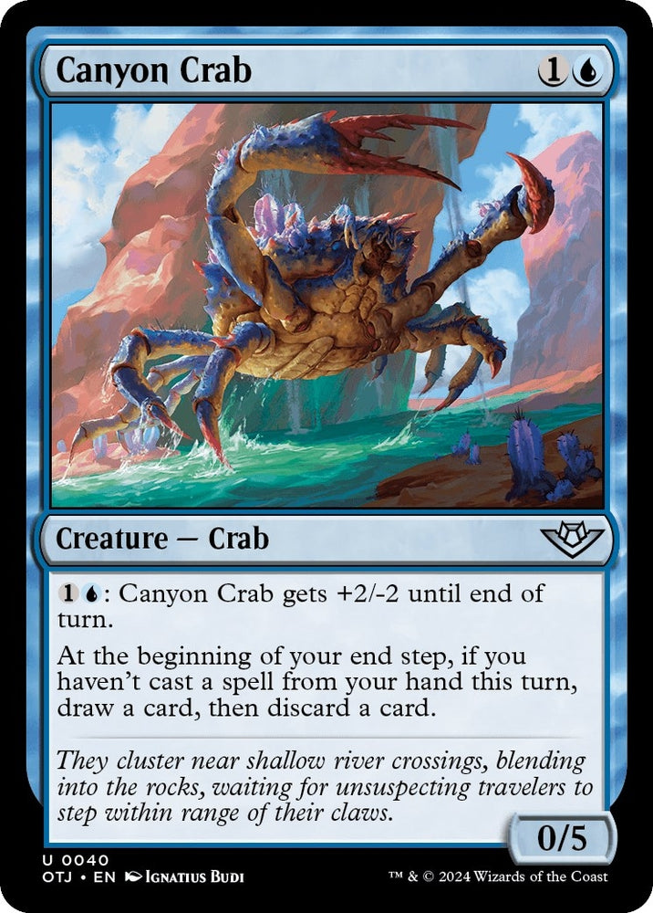Image for Canyon Crab (40) [Outlaws of Thunder Junction]
